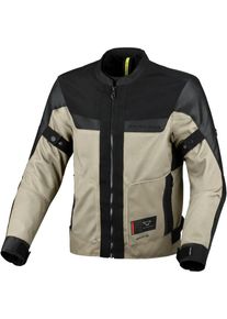 Macna Empire 2.0, giacca tessile impermeabile , colore: Beige/Nero , dimensione: S