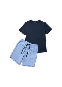 Tchibo - F&eacute;rfi r&ouml;vidnadr&aacute;gos pizsama - f&eacute;rfi - m&eacute;ret XL 56/58 - k&eacute;k/cs&iacute;kos