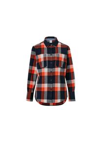 Tchibo - Karo-Bluse - Damen - Gr. 42 - dunkelblau/kariert