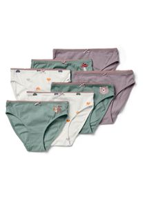 Tchibo - 7 Kinder-Slips - M&auml;dchen - Gr. 86/92 - rosa/print