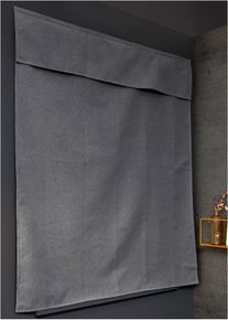 bonprix Roleta zaciemniająca, jednokolorowa, szary, Wys./szer. 140/80 cm