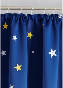 Verdunkelungsvorhang mit Thermofunktion (1er Pack), blau, Gr&ouml;&szlig;e 175x130 cm, bonprix