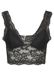 Pieces, Damer, BH 'Lina', Sort, St&oslash;rrelse XS