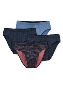 Tchibo - Slipy - dla pan&oacute;w -rozmiar L/6 - kolor: niebieski/niebieski/z nadrukiem