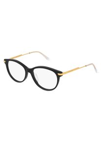 Bottega Veneta BV1039O okulary unisex | Oprawka: Pełnoramkowe, Kocie oczy, Czarny