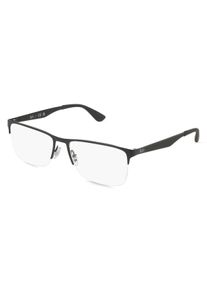 Ray-Ban Ray Ban 0RX6335 Brille Herren | Fassung: Halbrand, Quadratisch, Schwarz