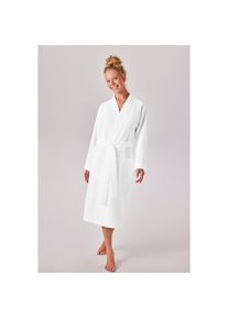my home Unisex-Bademantel &raquo;Vanessa, ideal f&uuml;r Sauna & Spa, Hotelbademantel, Morgenmantel&laquo; 1 Stk. Taschen, Damen & Herren, Waffelpiqu&eacute;, sehr leichte 