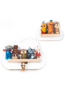 BOARTI Wandregal &raquo;Regal Holz Wolke Kinder Toniebox Tonies Figuren&laquo; 2 Stk. tlg.