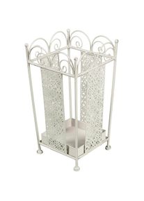 AMBIENTE HAUS Schirmst&auml;nder &raquo;Schirmst&auml;nder - eckig - in Antikwei&szlig;&laquo;