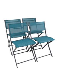 Vcm Gartenstuhl &raquo;4-tlg. Gartenstuhl Balkonstuhl Klappstuhl Sumila&laquo; ()