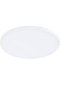 Paulmann LED Einbauleuchte &raquo;Veluna VariFit Edge IP44 rund 3000K Wei&szlig; dimmbar&laquo; 1 Stk. Warmwei&szlig; LED Einbaupanel IP44 rund 3000K Wei&szlig; dimmbar