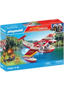 Playmobil Konstruktions-Spielset &raquo;Feuerwehrflugzeug mit L&ouml;schfunktion (71463), Action Heroes&laquo; Made in Europe