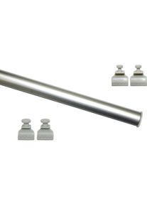 Gardinia Beschwerungsgewicht &raquo;Unterprofil zum Klipsen&laquo; Serie Fl&auml;chenvorhang-Technik Atlanta 3-l&auml;ufig