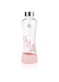 Equa Trinkflasche &raquo;Urban Jungle - Magnolia&laquo; Borosilikatglas, 550 ml