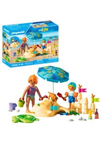 Playmobil Konstruktions-Spielset &raquo;Familienspa&szlig; am Strand (71906), My Life&laquo; Made in Europe