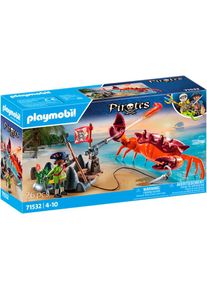 Playmobil Konstruktions-Spielset &raquo;Kampf gegen die Riesenkrabbe (71532), Pirates&laquo; Made in Europe