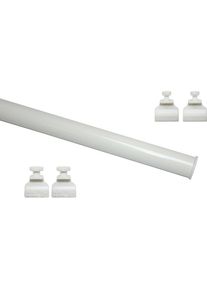 Gardinia Beschwerungsgewicht &raquo;Unterprofil zum Klipsen&laquo; Serie Fl&auml;chenvorhang-Technik Atlanta 3-l&auml;ufig