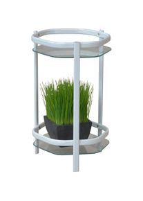 HOFMANN LIVING AND MORE Beistelltisch mit 2 Sicherheitsglasplatten