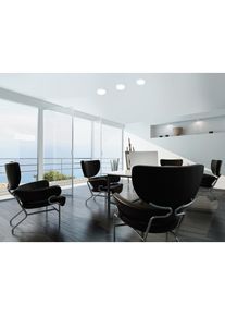 Eglo Aufbauleuchte &raquo;FUEVA-C&laquo; LED-Board Kaltwei&szlig; Neutralwei&szlig; Tageslichtwei&szlig; Warmwei&szlig; CONNECT, Steuerung &uuml;ber APP + Fernbedienung, BLE, CCT, RGB