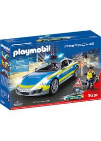 Playmobil Konstruktions-Spielset &raquo;Porsche 911 Carrera 4S Polizei (70067), My Action Heroes&laquo; Made in Germany