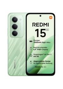 Xiaomi Smartphone &raquo;Redmi 15 5G 256 GB&laquo; Ripple Green