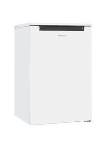 Exquisit Gefrierschrank &raquo;GS81-040D weiss&laquo; 85 cm hoch 55 cm breit 4*-Gefrierschrank mit ergonomischer Griffmulde &ndash; bequem zu &ouml;ffnen