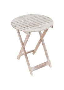 Vcm Gartentisch &raquo;Klapptisch Gartentisch Beistelltisch klappbar Holz&laquo;