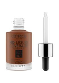 Catrice Foundation &raquo;HD Liquid Coverage Foundation&laquo; Fl&uuml;ssig, mattierend, softe Textur, hohe Deckkraft, wasserfest.