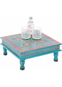 Home Affaire Beistelltisch &raquo;Bajo&laquo; Mangoholz, Handbemalt, Breite 40 cm