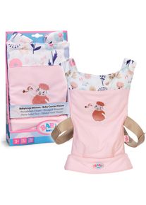 Baby Born Puppen Bauchtrage &raquo;Babytragesitz Blumen&laquo;