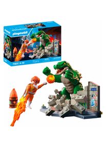 Playmobil Konstruktions-Spielset &raquo;Helden-Showdown mit der Riesenechse (71831), Heroes&laquo; Made in Europe