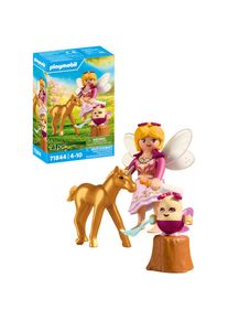 Playmobil Konstruktions-Spielset &raquo;Goldenes Einhornfohlen mit Fee (71844), Princess Magic&laquo; Made in Europe