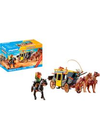 Playmobil Konstruktions-Spielset &raquo;Postkutschen&uuml;berfall im Wilden Westen (71862), History&laquo; Made in Europe