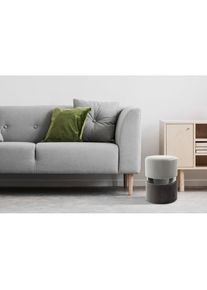 Kayoom Sitzhocker &raquo;Hocker Gipsy 825, stilvoller Sitzhocker, runde Form, stilvolles Design&laquo; 1 Stk. tlg. samtweich, platzsparend, vielf&auml;ltig einsetzbar,