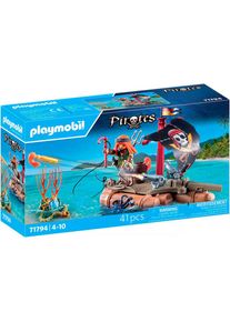 Playmobil Konstruktions-Spielset &raquo;Schatzbergung auf Piratenfloss (71794), Playmobil Pirates&laquo;