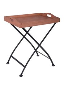 Garden Pleasure Gartentisch &raquo;Tabletttisch &raquo;WIEN&laquo;&laquo; BxTxH: 41x57x67 cm, viereckig, klappbar