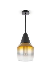 Paco Home Pendelleuchte &raquo;DIANA&laquo; E27 Esstisch Deckenlampe Glas Lampenschirm Modern Vintage Industrial E27