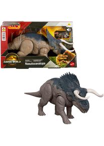 Mattel Actionfigur &raquo;Jurassic World, Rebirth, Wild Roar, Nasutoceratops&laquo;