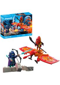 Playmobil Konstruktions-Spielset &raquo;Helden-Drohne gegen b&ouml;sen Ninja (71833), Heroes&laquo; Made in Europe