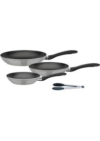 GSW Pfannen-Set &raquo;Nova&laquo; Aluminium Set, 1x Bratpfanne &Oslash; 20 cm, 1x Bratpfanne &Oslash; 24 cm, 1x Bratpfanne &Oslash; 28 cm, 4 Stk. tlg. Induktion