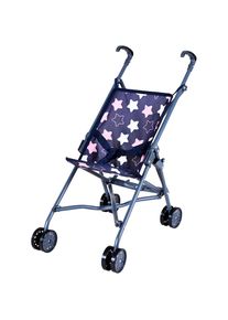 KNORRTOYS Puppenbuggy &raquo;Sim - star blue pink&laquo;