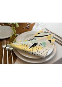 Adam Stoffserviette &raquo;Jungle&laquo; GOTS organic, zertifiziert durch CERES 0242Made in Germany