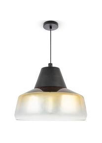 Paco Home Pendelleuchte &raquo;DIARA&laquo; E27 Glas Esszimmer Lampe H&auml;ngeleuchte Modern Vintage Industrial E27