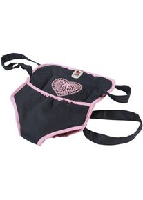 Bayer Chic 2000 CHIC2000 Puppen Bauchtrage &raquo;Melange Grau-Navy&laquo;