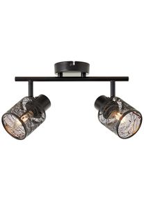 Brilliant Deckenstrahler &raquo;Bano&laquo; E14 1 Stk. Retro Style, schwenkbar, dimmbar, 20cm H&ouml;he 35cm Breite - E14 Fassung