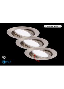 Briloner Leuchten LED Einbauleuchte &raquo;FLAT IN&laquo;