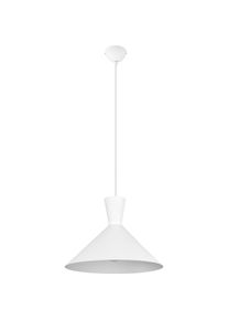 REALITY LEUCHTEN Pendelleuchte &raquo;Enzo&laquo; E27 1 Stk. warmwei&szlig; - kaltwei&szlig; H&auml;ngelampe 1-flammig, E27 max 28W (exkl.), h&ouml;henverstellbar, &Oslash; 35cm