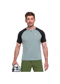 Sch&ouml;ffel Sch&ouml;ffel Radtrikot &raquo;TIN GREY&laquo; f&uuml;r Radsport, Fahrradshirt-Design, aus Polyester, atmungsaktiv grau, Gr&ouml;&szlig;e 46