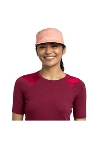 Buff 5 Panel Go Cap Solid Coral (S/M) Unisex