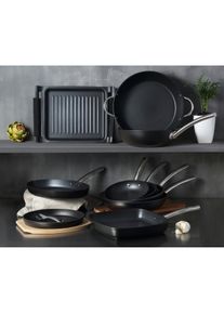 MasterPRO Kochtopf, Pfanne + Kochtopf, Silber